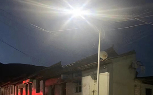 农村院子里最适合的武威太阳能路灯亮度与安装要点